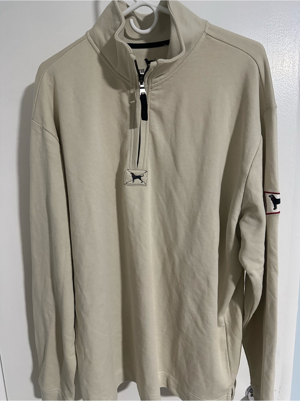 The Black Dog 1/4 Zip Pullover Sweatshirt